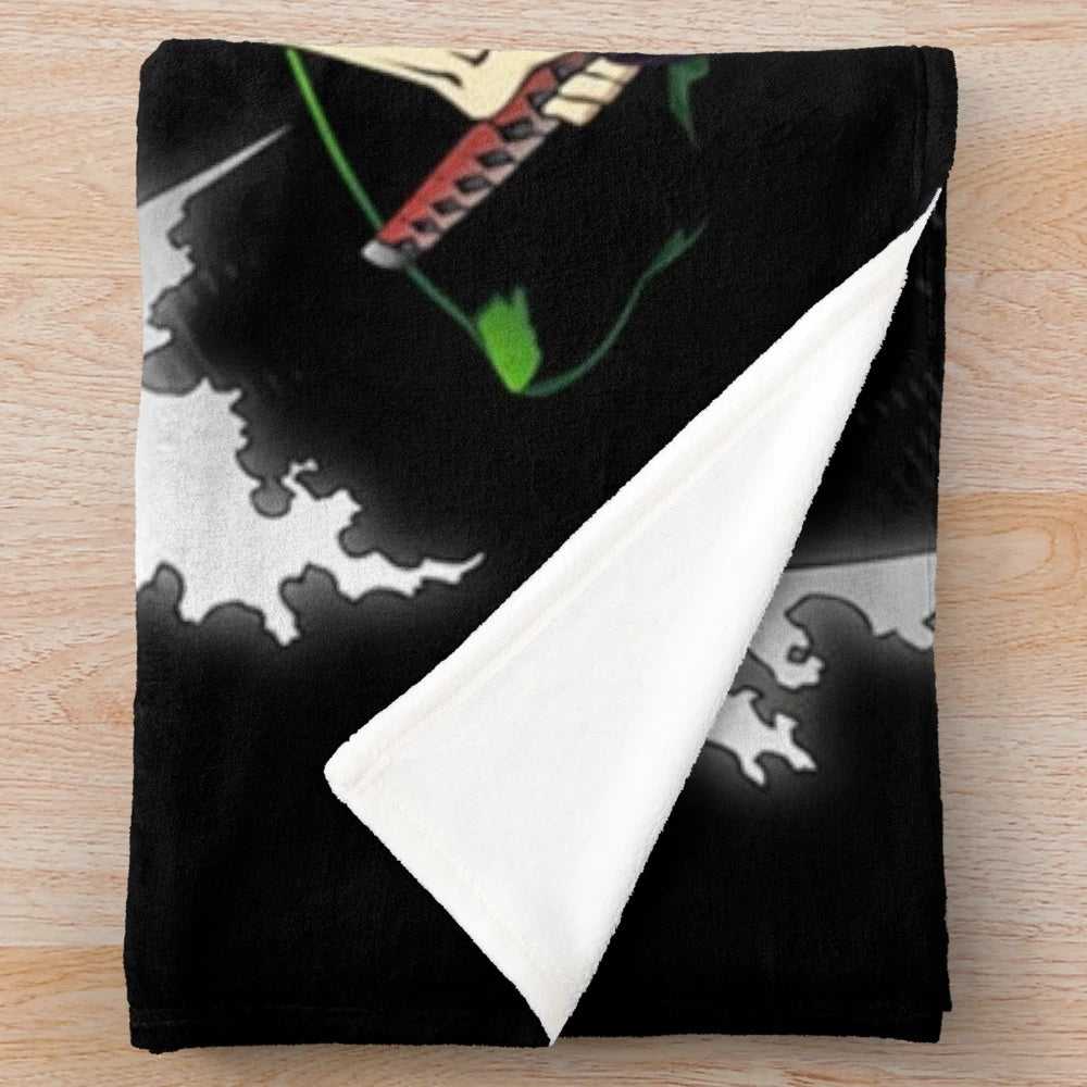 Roronoa Zoro anime plush blanket