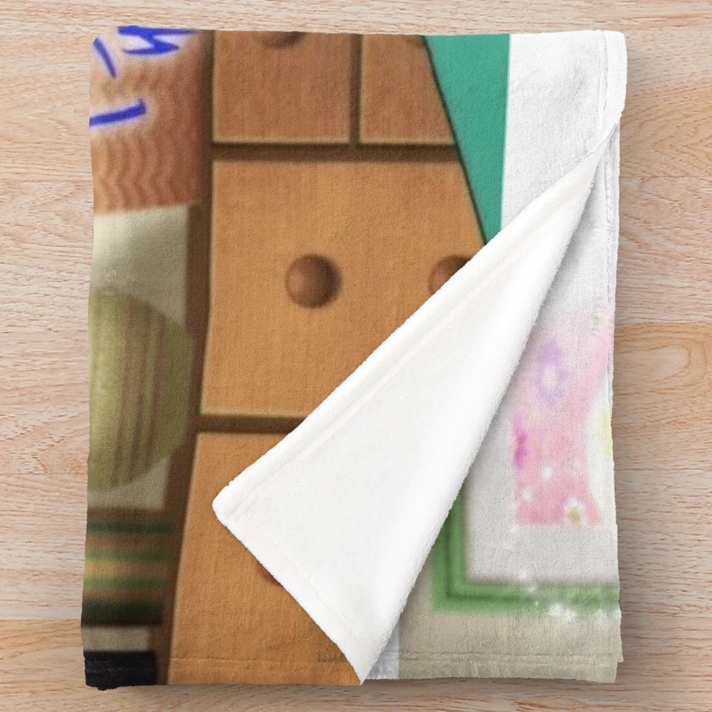 Saiki Kusuo Anime Plush Blanket