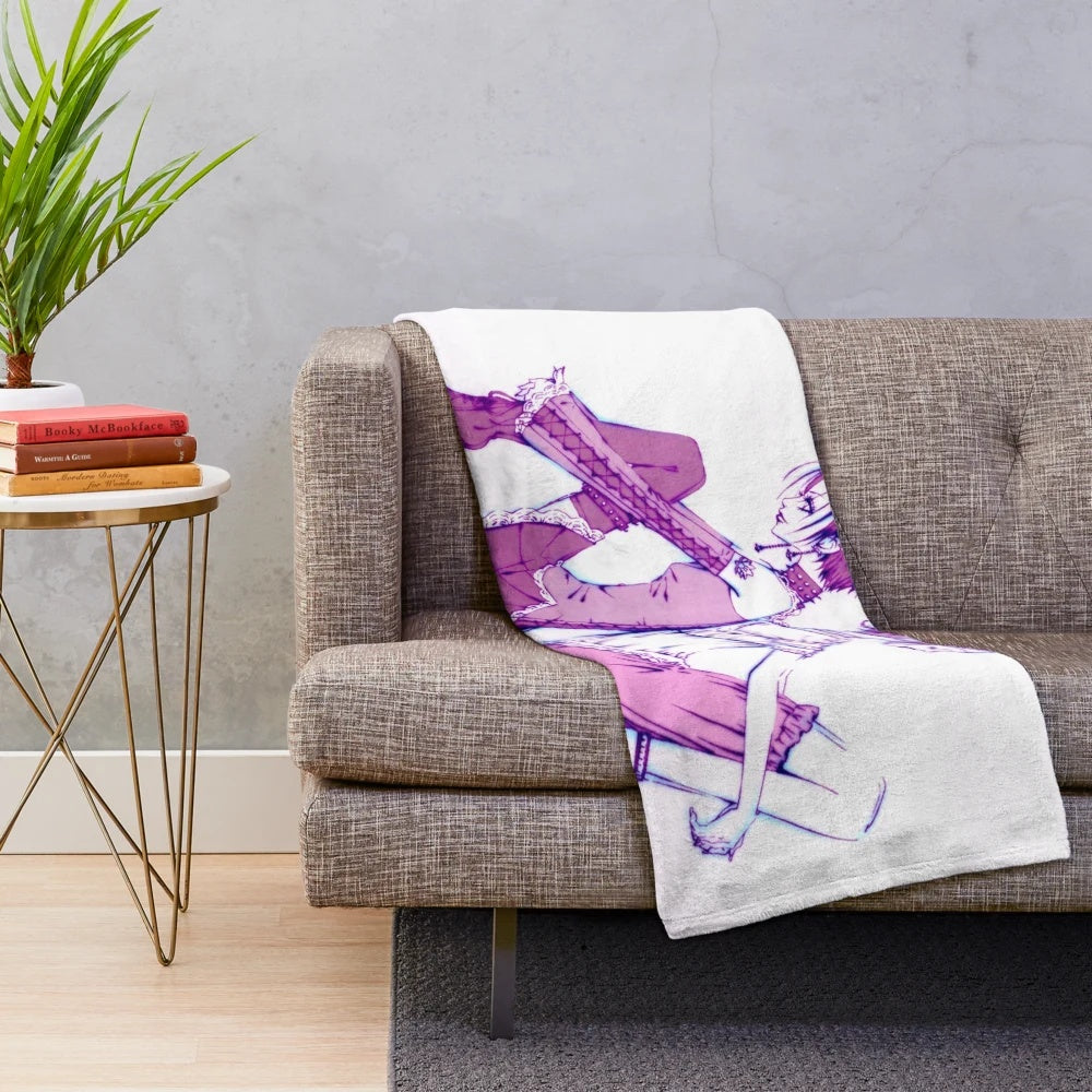 Soft and cuddly anime-inspired plush blanket featuring the Nana anime series