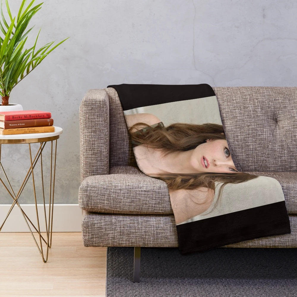 Anna Kendrick-Inspired Plush Blanket