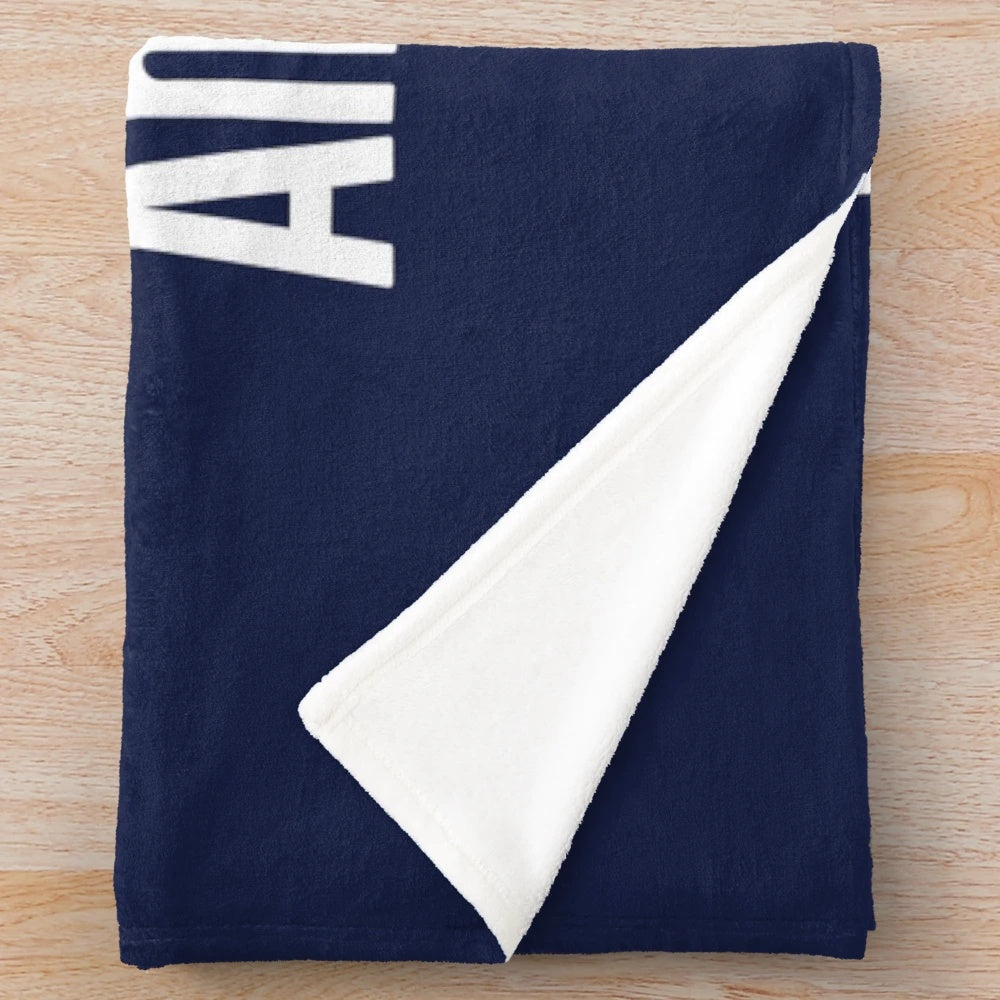 Anthropology plush blanket with a heart design