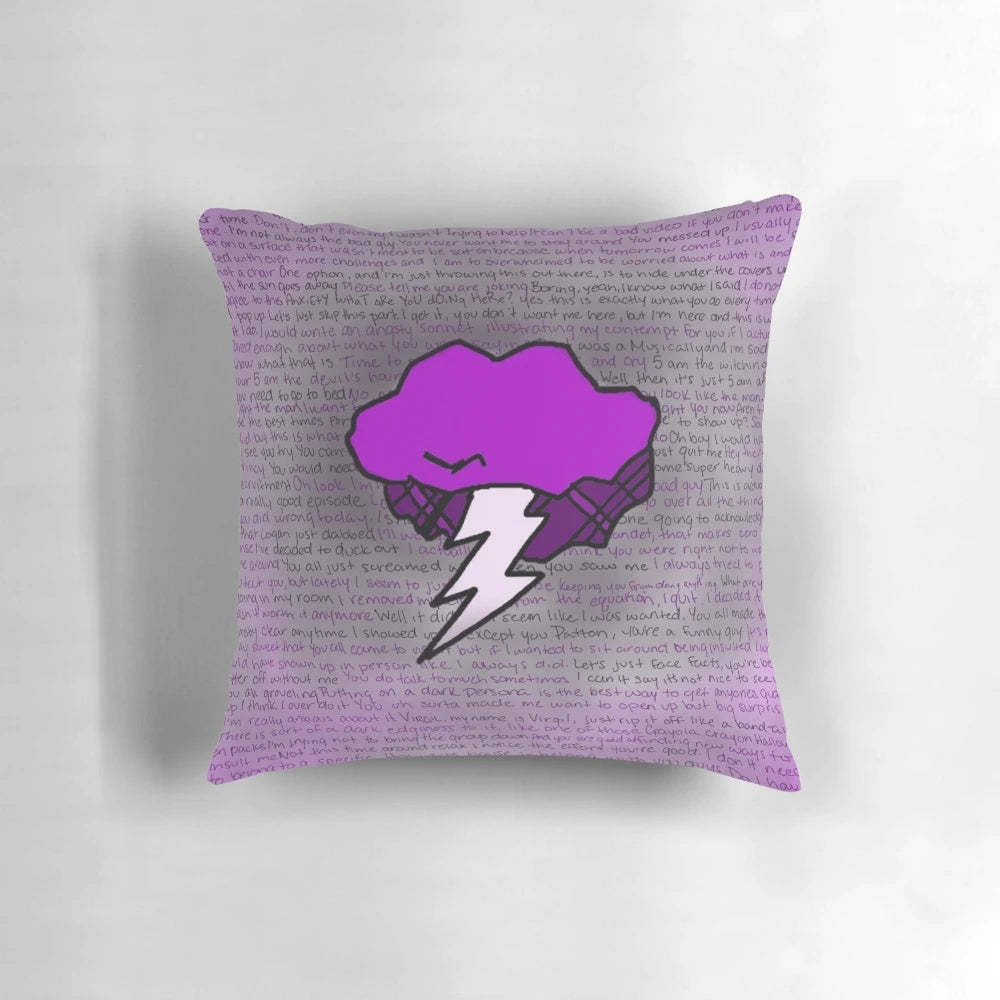 Soft, plush pillow featuring the character Virgil Sanders from the Sanders Sides series.