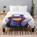 Aphmau-inspired plush blanket with cute, kawaii design