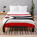 Arapaho nation flag inspired plush blanket