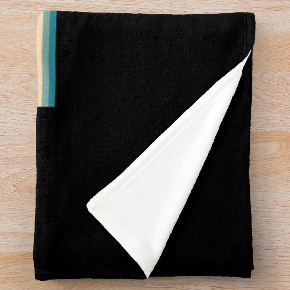 Archery-themed plush blanket with bow and arrow design