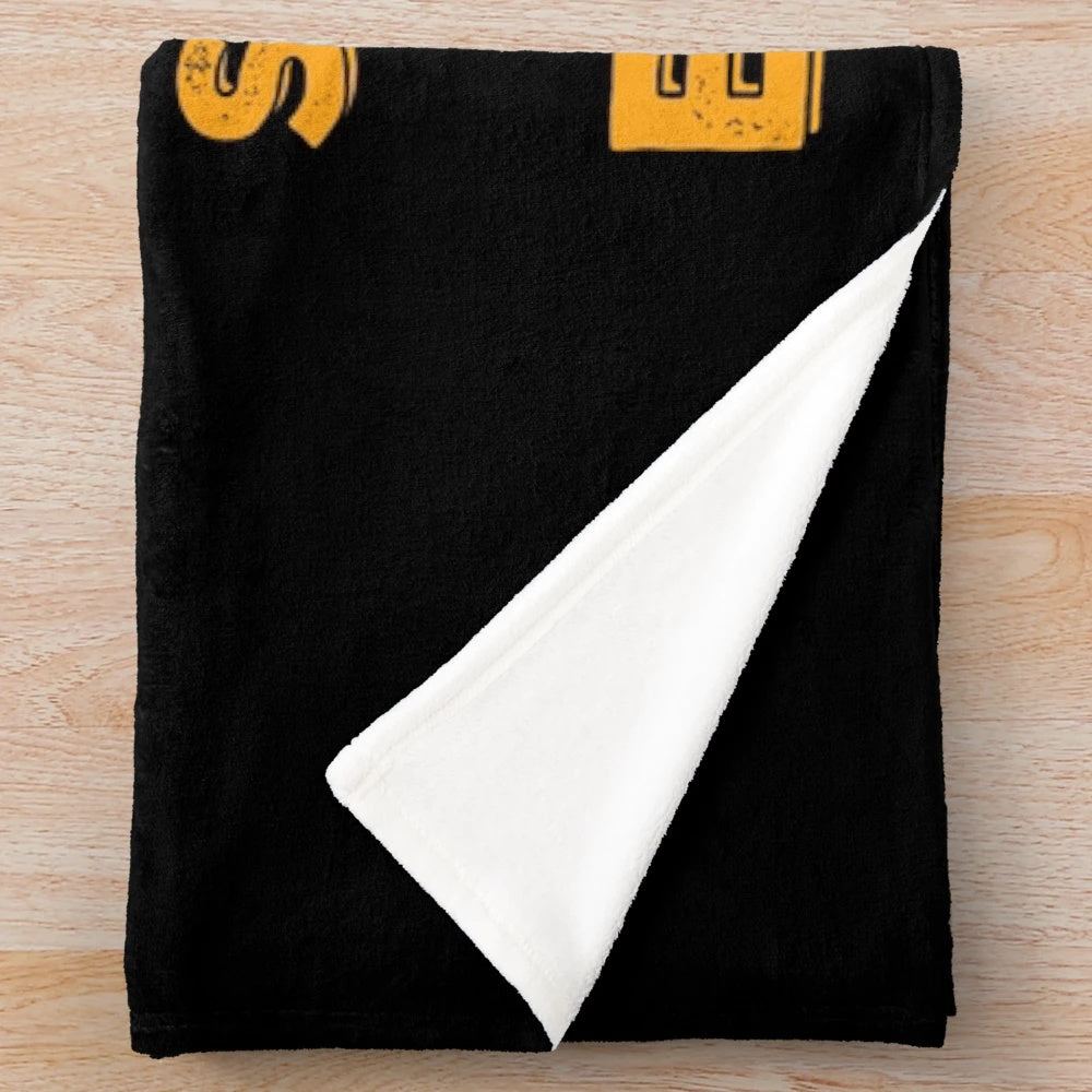 Plush blanket with archery and bow and arrow design, perfect gift for archers and sports fans