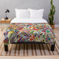 Archie Comics character collage printed on a soft, plush blanket