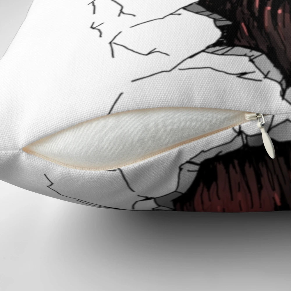 Soft, plush arctic-themed pillow for comfortable sleep