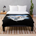 Soft and snuggly plush blanket featuring the flag of Argentina for Argentina football/soccer enthusiasts