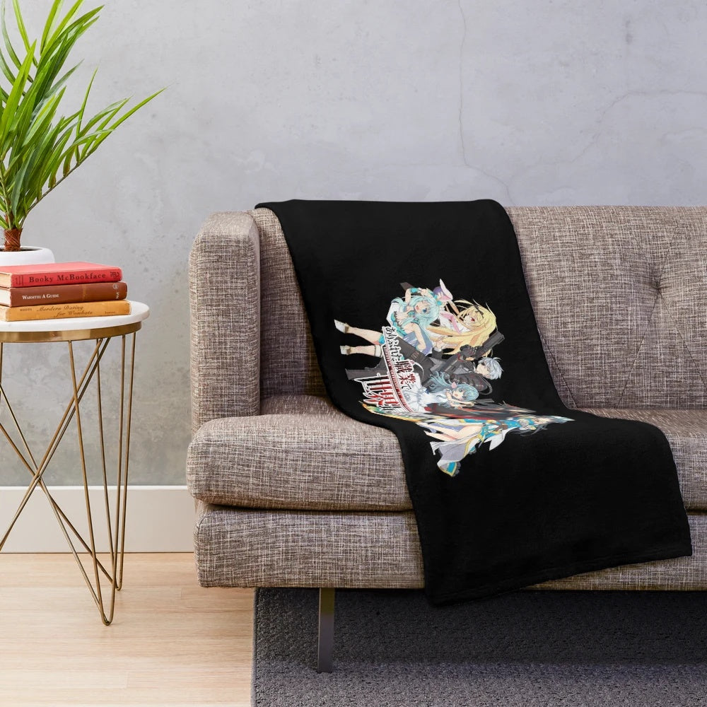 Arifureta-inspired plush blanket with cool design