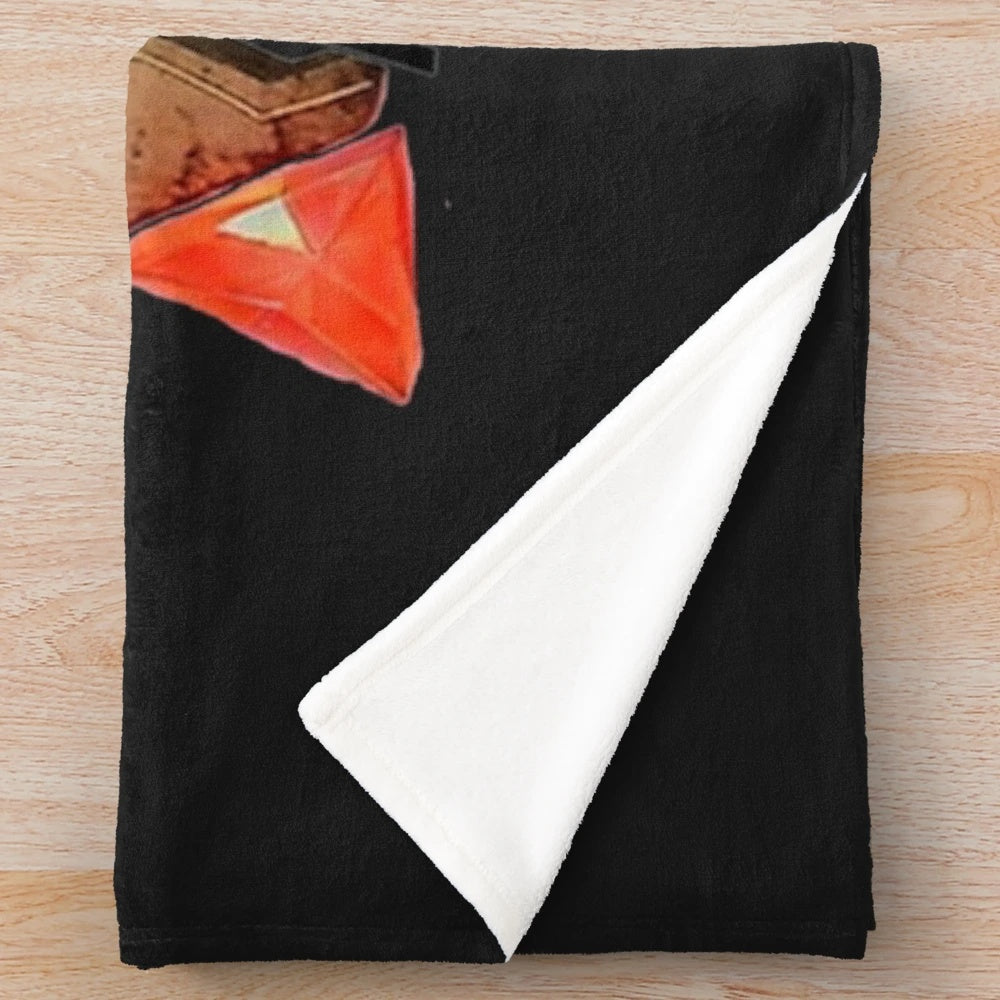 Ark Survival Evolved inspired plush blanket with dinosaur design