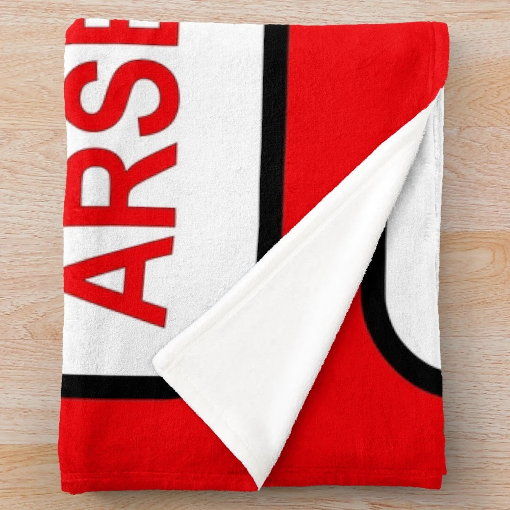 Arsenal Emirates Stadium Football Sign Plush Blanket