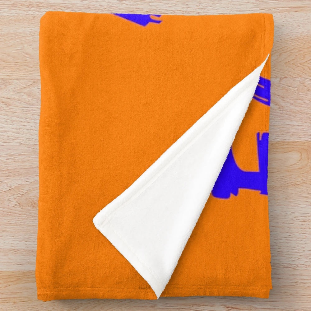 Soft and plush blanket with artistic design for art enthusiasts