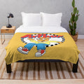 Soft and plush Arthur cartoon-themed blanket