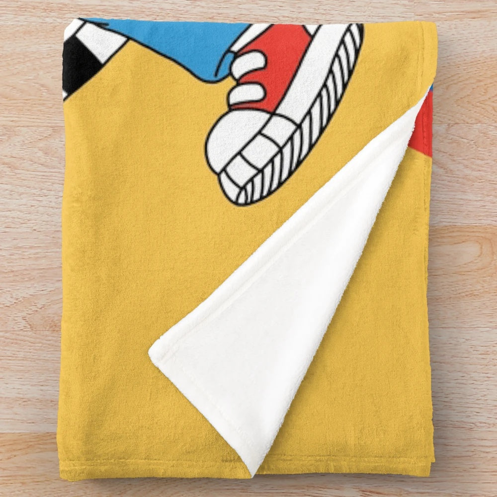 Soft and plush Arthur cartoon-themed blanket