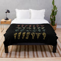 Cozy ASL American Sign Language Plush Blanket
