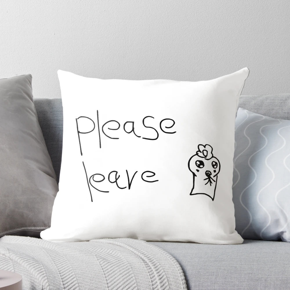 Soft and plush ATEEZ-themed decorative pillow