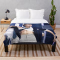 Ateez Seonghwa Inspired Plush Blanket