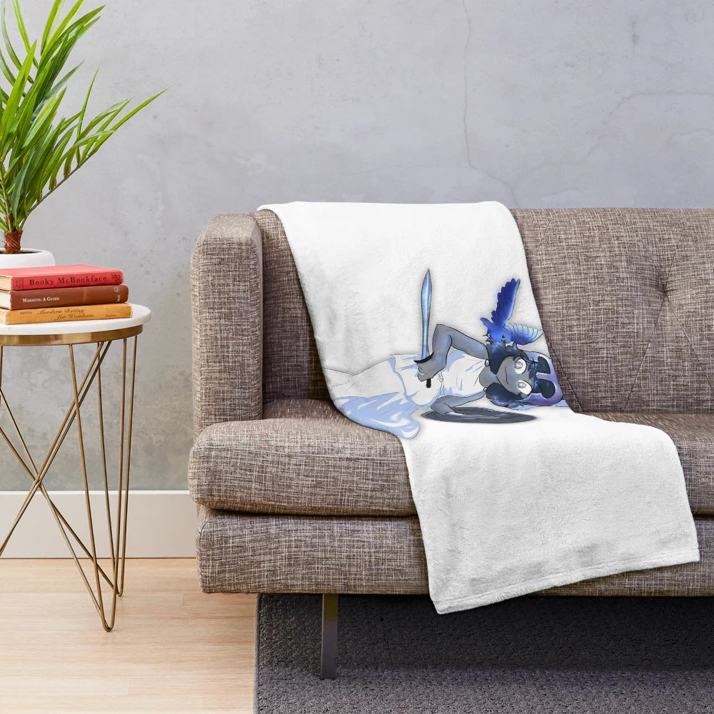 Athena Plush Blanket with Overly Sarcastic Productions Inspiration