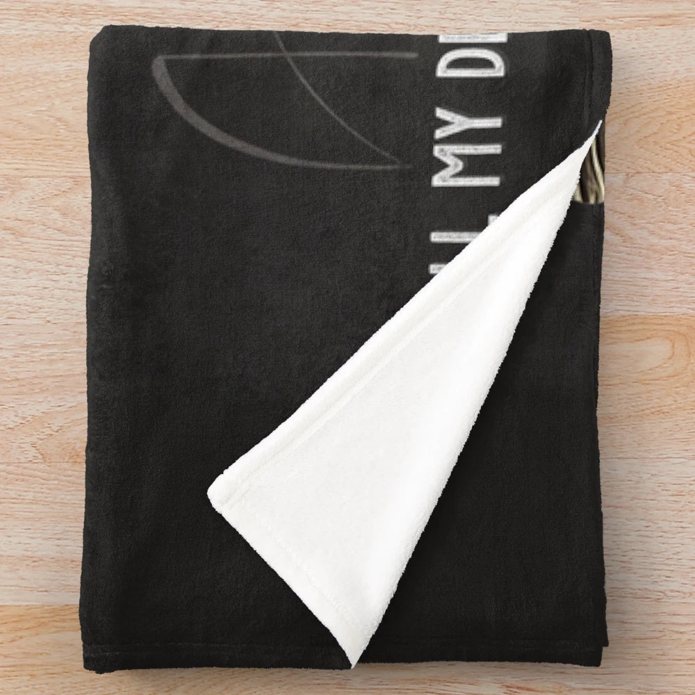 Soft and plush blanket featuring the artwork and music of artist Aurora Aksnes