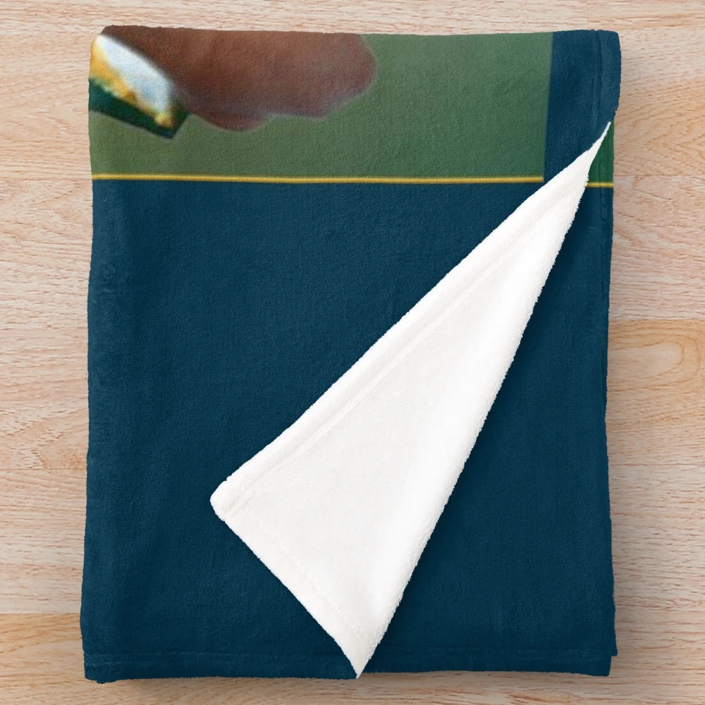 Australian plush blanket featuring soccer star Sam Kerr