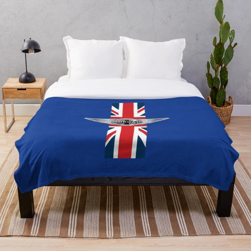 Morgan Automobiles Plush Blanket for Automotive Enthusiasts