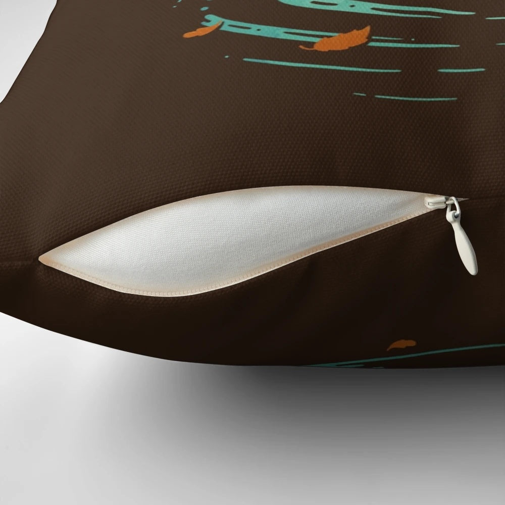 Autumn Breeze Pillow with Nature Inspired Design