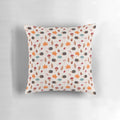 Soft, plush autumn-themed pillow featuring a cute hedgehog design, perfect for adding a touch of nature to your home.