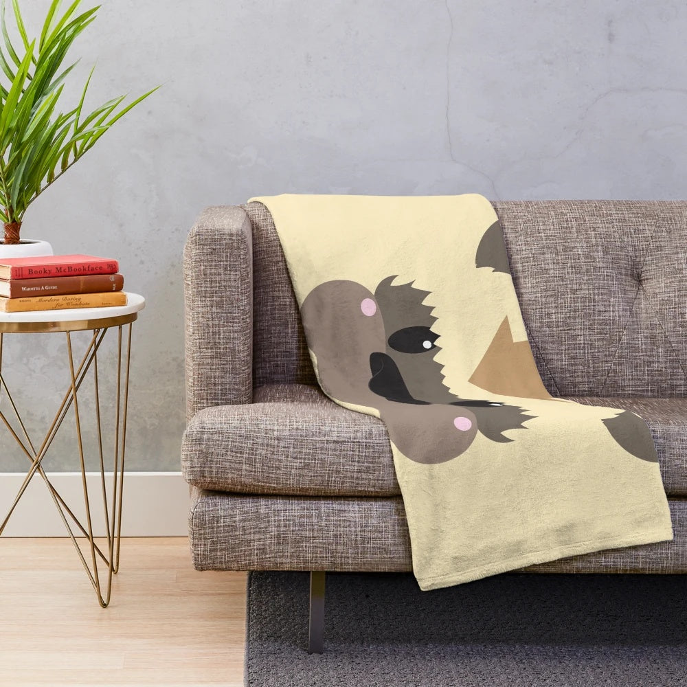 Appa Avatar The Last Airbender Plush Blanket