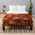 Bacon plush blanket
