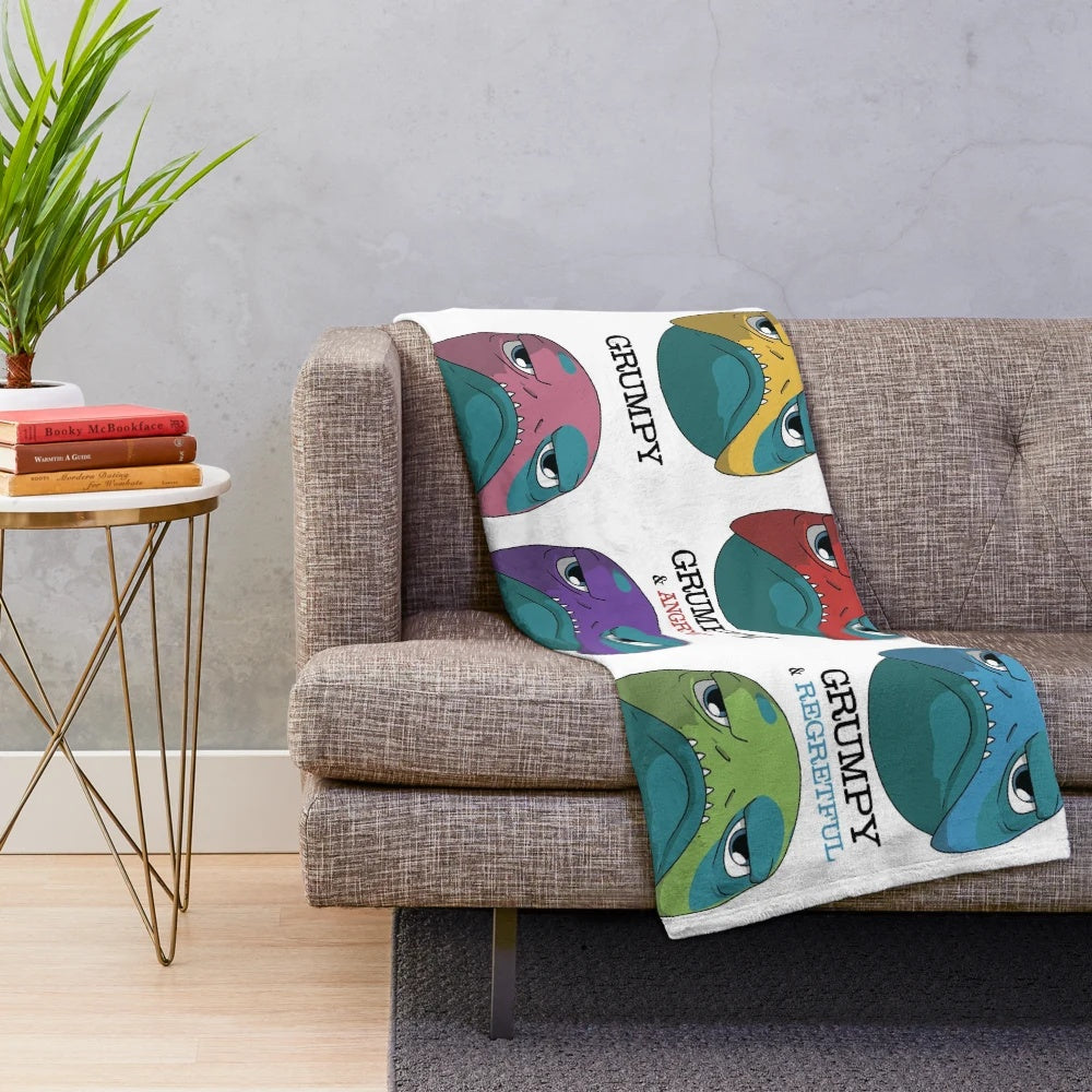 Bait The Dragon Prince Plush Blanket