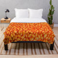Baked Beans Plush Blanket with Soft, Warm Fabric