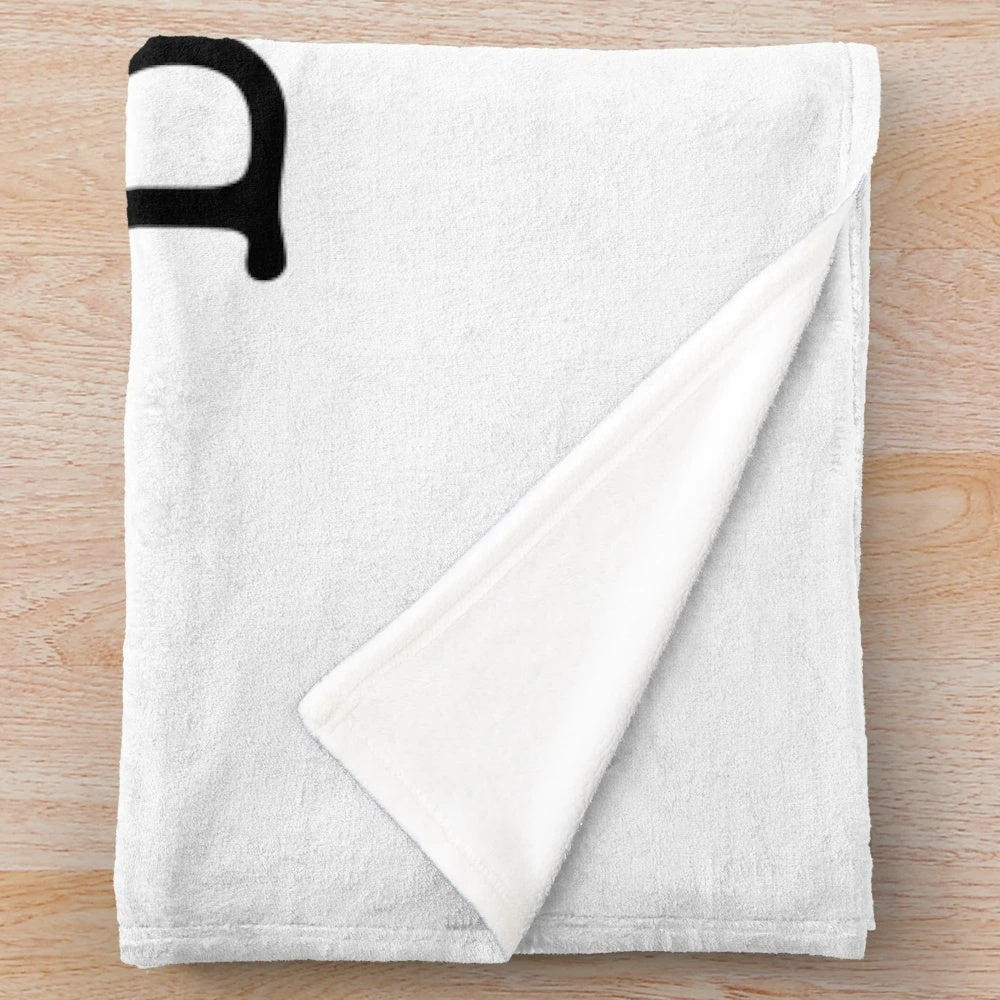 Plush blanket with heart design for baking enthusiasts