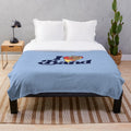 Soft and Comfortable Band Plush Blanket with French Horn Design