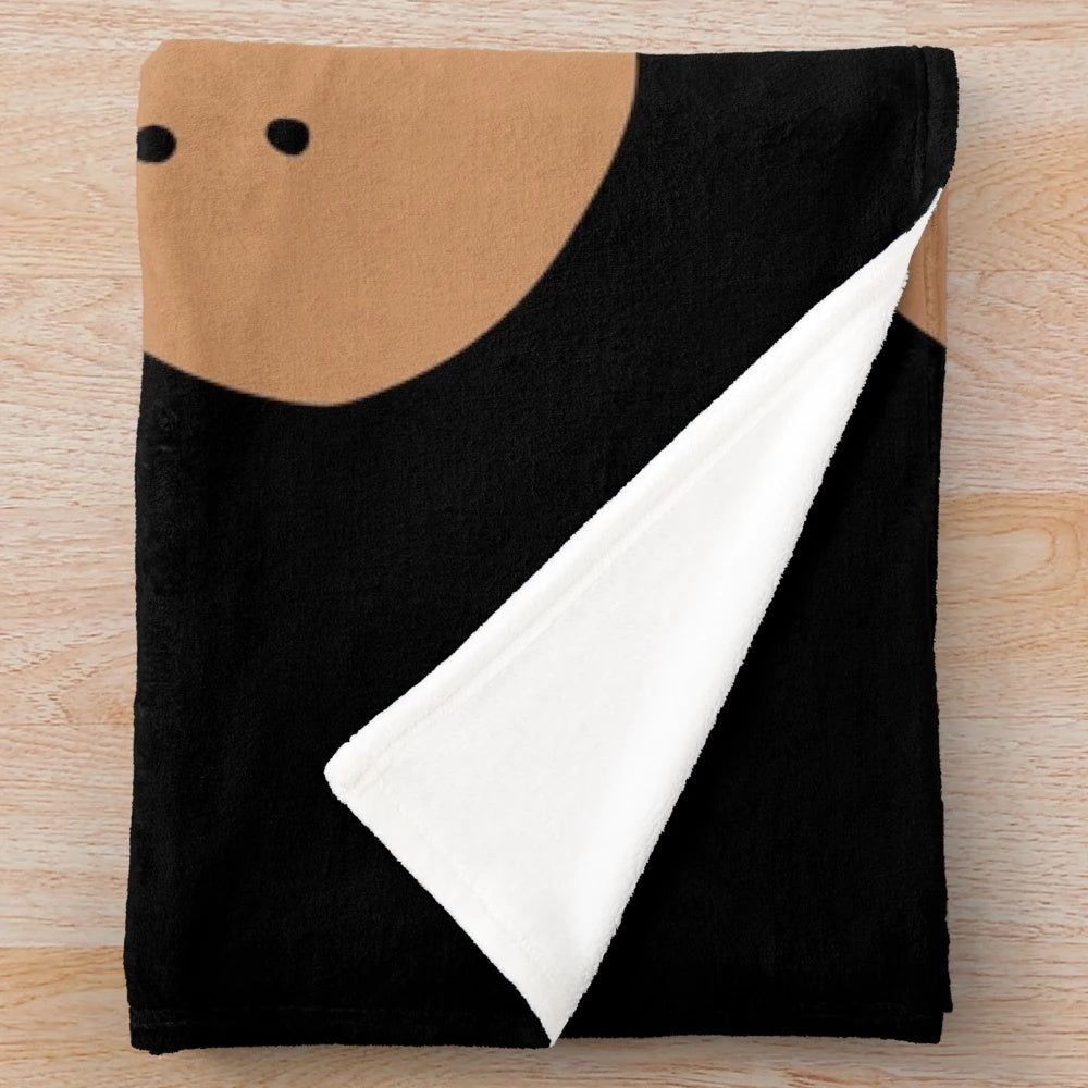 Cozy plush blanket with bandage design for motorcycle enthusiasts