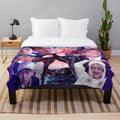Bang Chan-inspired plush blanket featuring the Stray Kids member