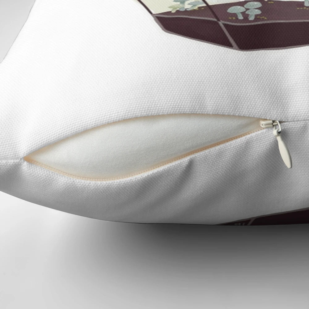 Soft, plush barn owl pillow in a natural, winter-inspired design