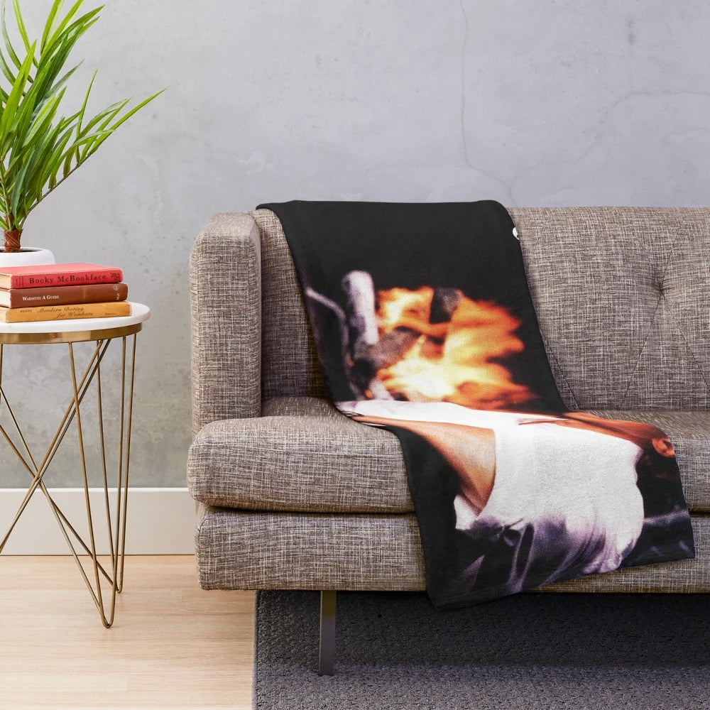 Barry Manilow inspired plush blanket