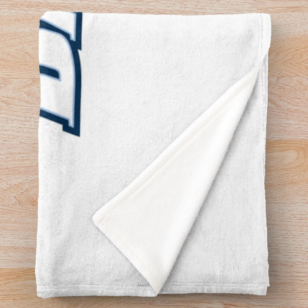 Baruch Bearcats plush blanket with team logo
