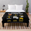 Basketball plush blanket with sports hobbies design