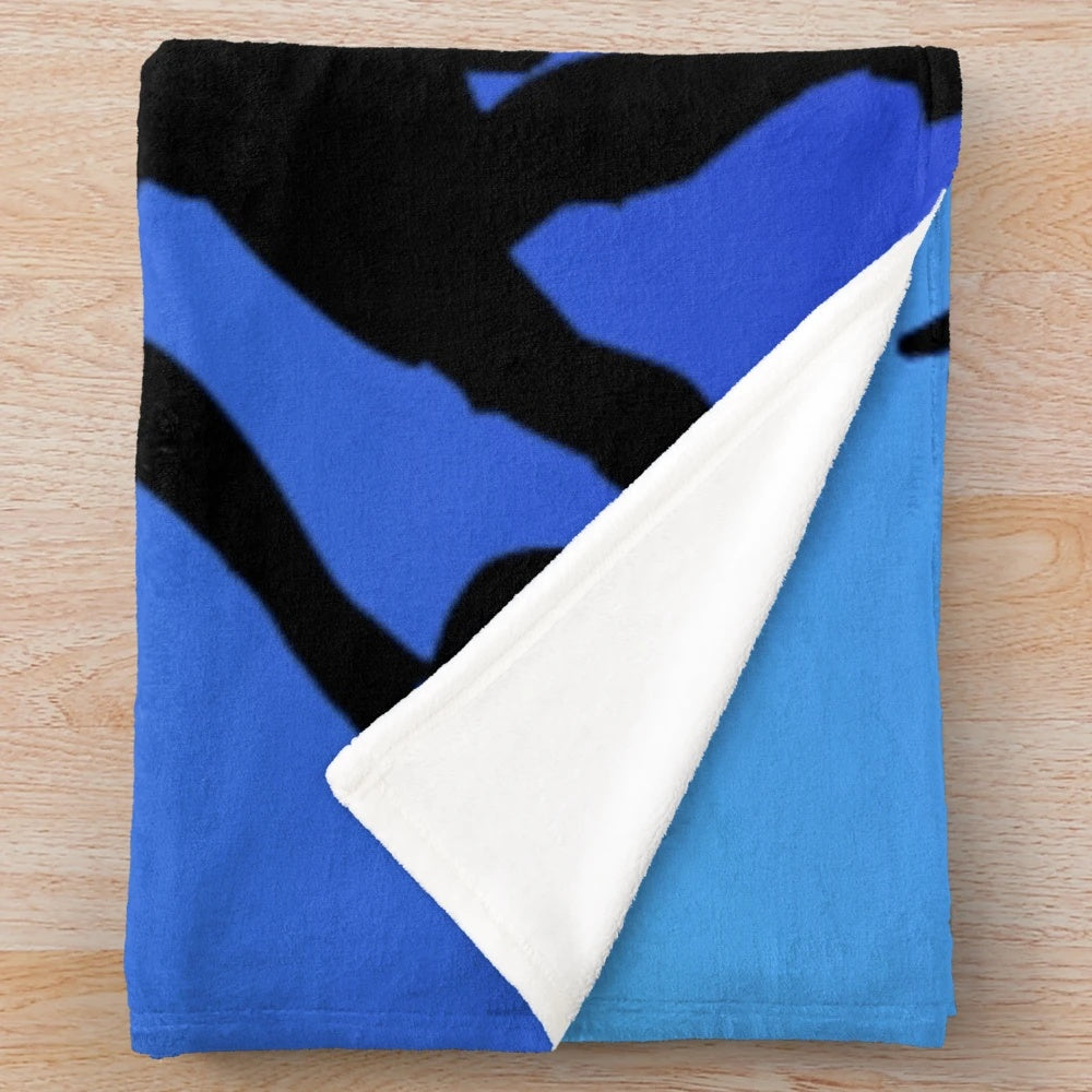Basketball themed plush blanket