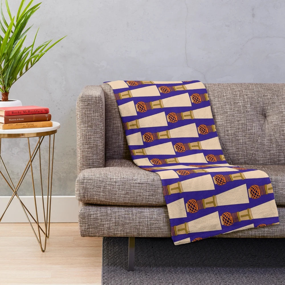 Bassoon reed plush blanket