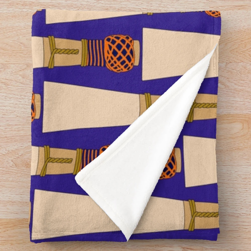Bassoon reed plush blanket