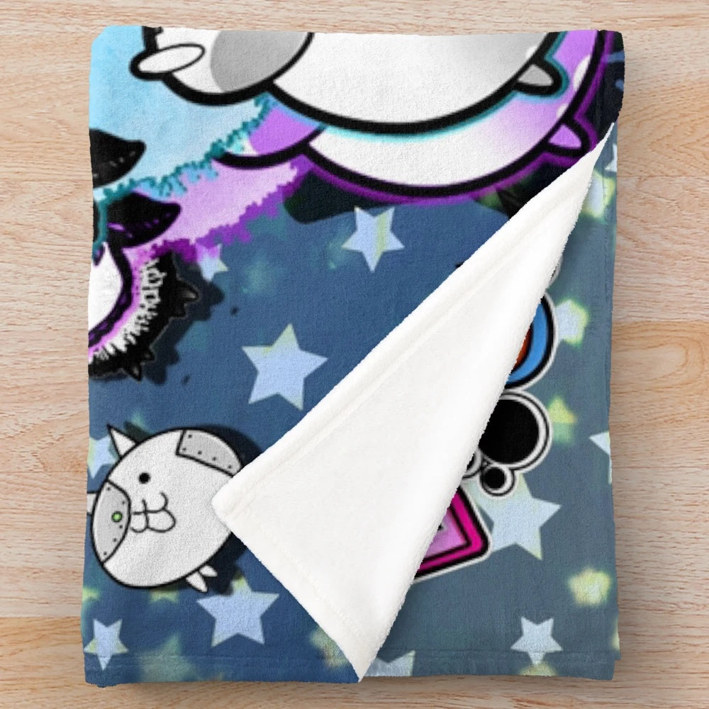 Battle Cats Dartanyan Plush Blanket
