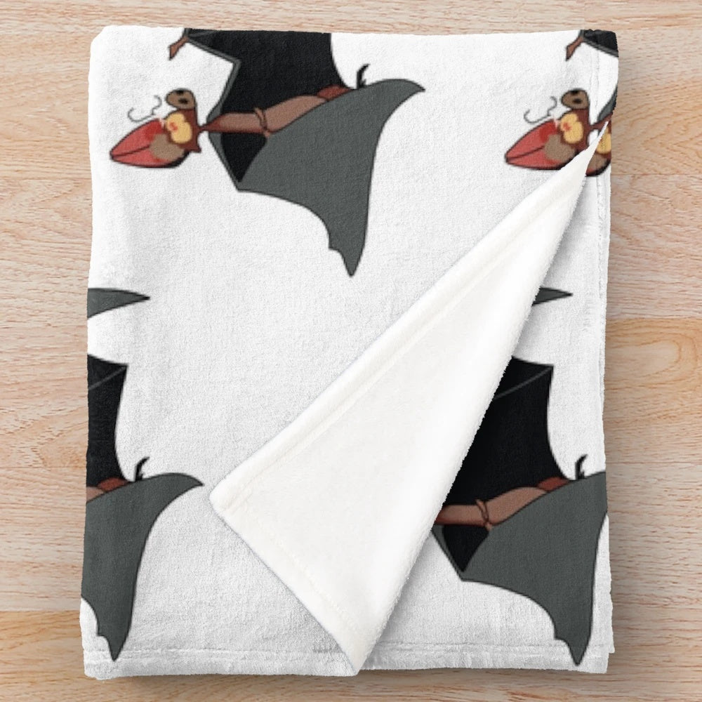 Batty Koda Plush Blanket from the FernGully Movie