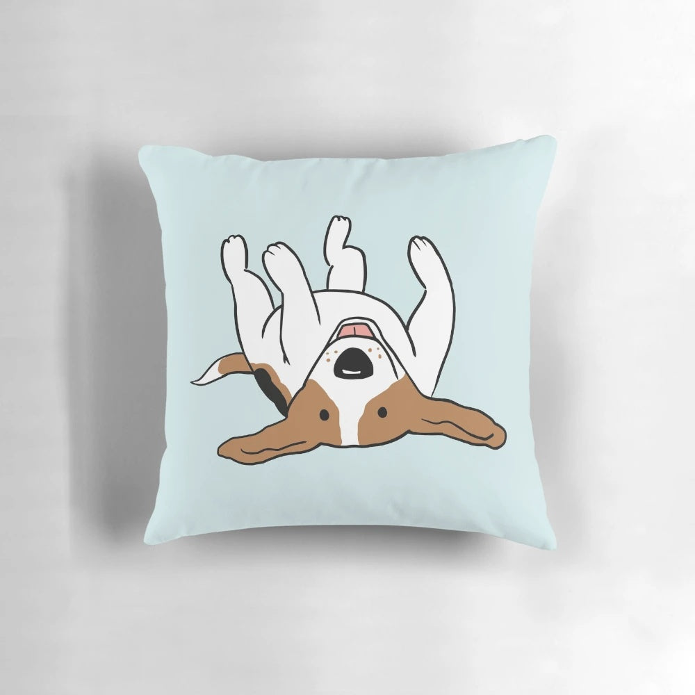 Soft, comfortable beagle-themed pillow for pet lovers