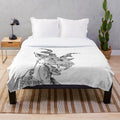 Soft and snuggly Beastars-themed melon plush blanket
