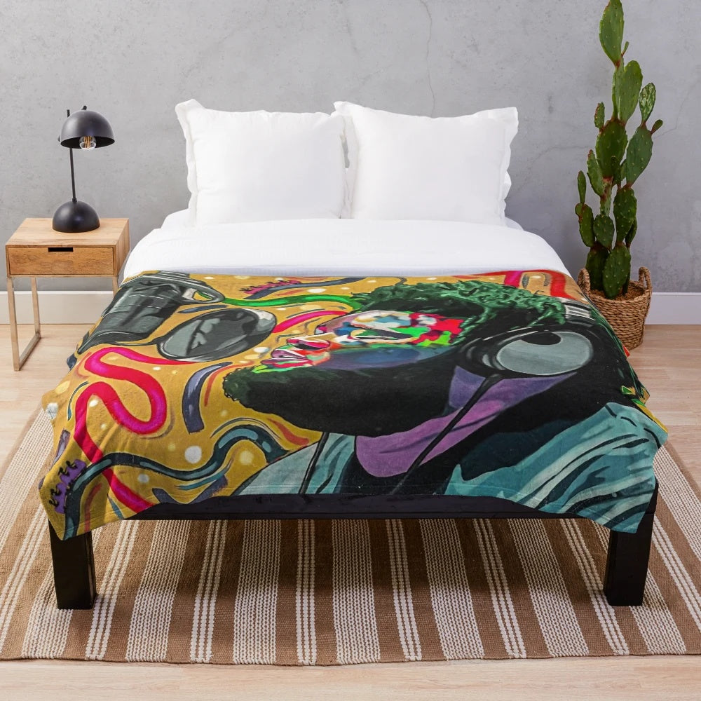 Cozy Beautiful Mind Plush Blanket for Comfortable Home Decor