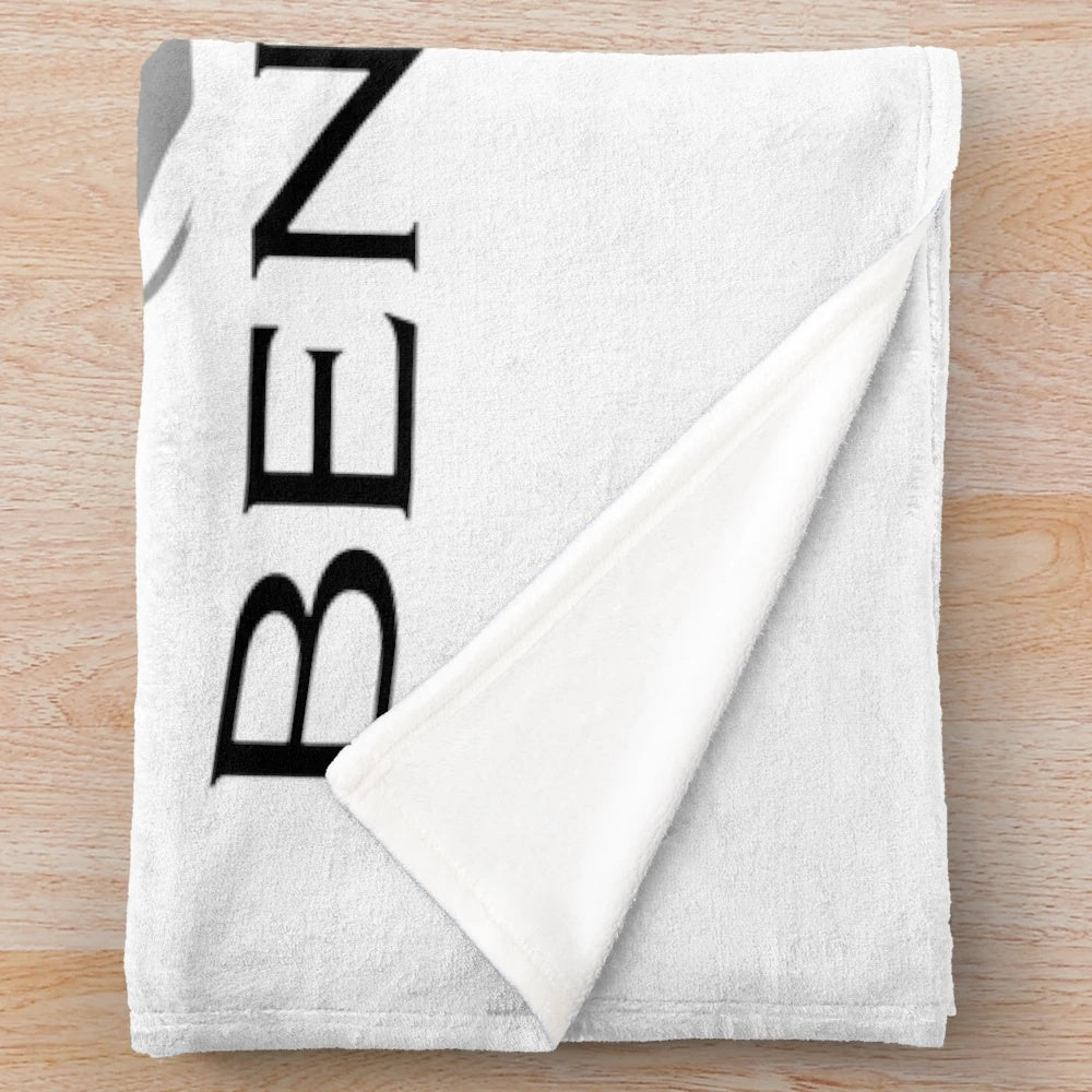 Bennington Boats Tritoon Image with Logo on Plush Blanket