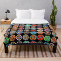 Beyblade-themed plush blanket for kids